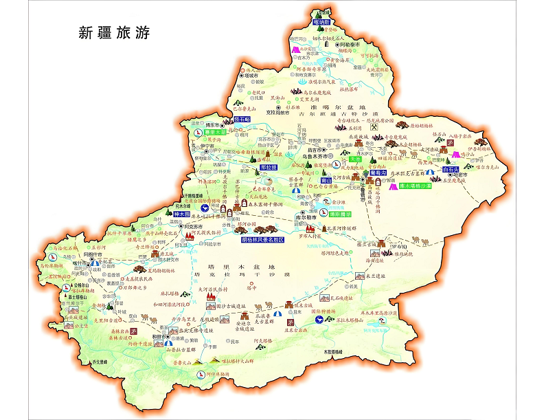 新疆旅游包车线路规划